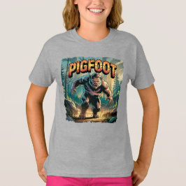 Camiseta Engrenagem à Ilustração do Pigfoot