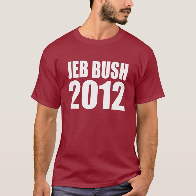 Camiseta Engrenagem da eleição de JEB BUSH (Frente)