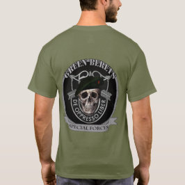 CAMISETA ENGRENAGEM DAS FORÇAS ESPECIAIS DE BOINA VERDE