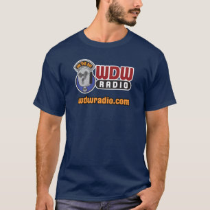 Camiseta Engrenagem de rádio do logotipo de WDW