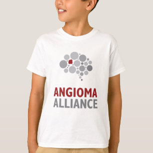 Camiseta Engrenagem do logotipo de Alliance do Angioma