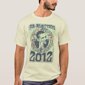 Camiseta Engrenagem do presidente Obama Eleição 2012 do