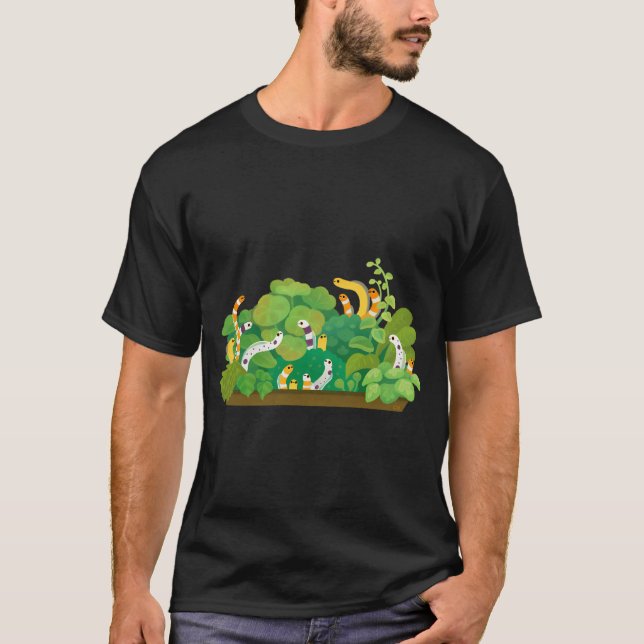 Camiseta Enguia-de-jardim (Frente)
