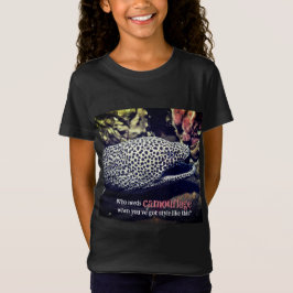 Camiseta Enguia-de-porco-espada submarina