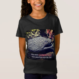 Camiseta Enguia-de-porco-espada submarina