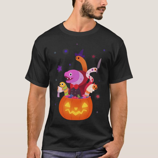 Camiseta enguias assustadoras (Frente)