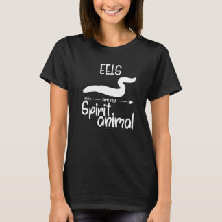 Camiseta Enguias São Meu Animal Espiritual Para Homens Mulh