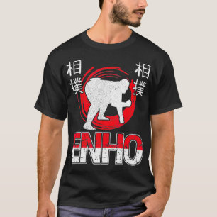 Camiseta Enho Sumo Professional Japonês Wrestler
