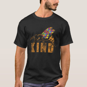 Camiseta Enigma da Abelha da Bondade Abril Azul Especialmen