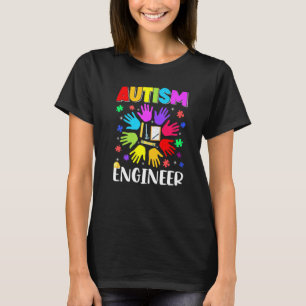 Camiseta Enigma do Engenheiro Autista Conscientização do Au