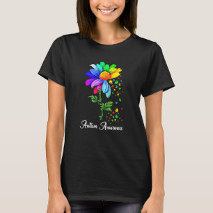 Camiseta Enigma do Girassol Mês de Conscientização do Autis