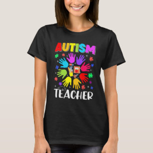 Camiseta Enigma do Professor de Autismo Conscientização do