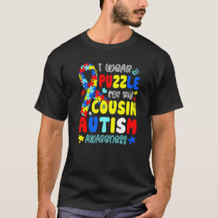 Camiseta Enigma Vestível Para Crianças Conscientização do A
