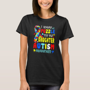 Camiseta Enigma Vestível Para Minha Filha Conscientização d