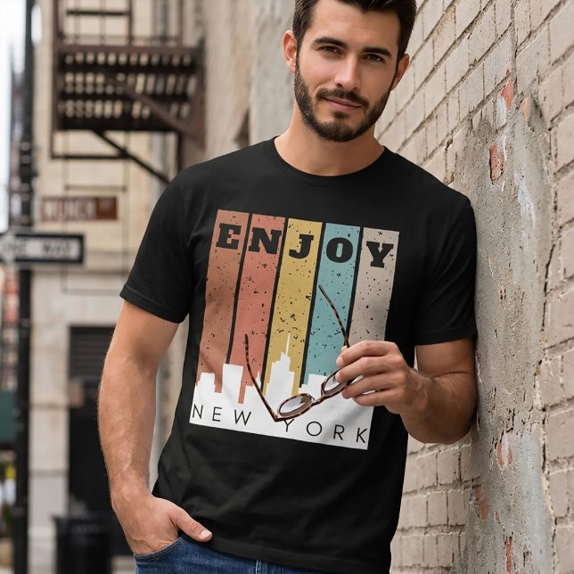 Camiseta Enjoy New York (Criador carregado)