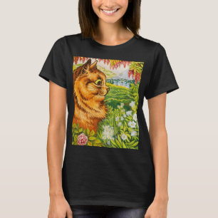 Camiseta Enjoying the View by Louis Wain