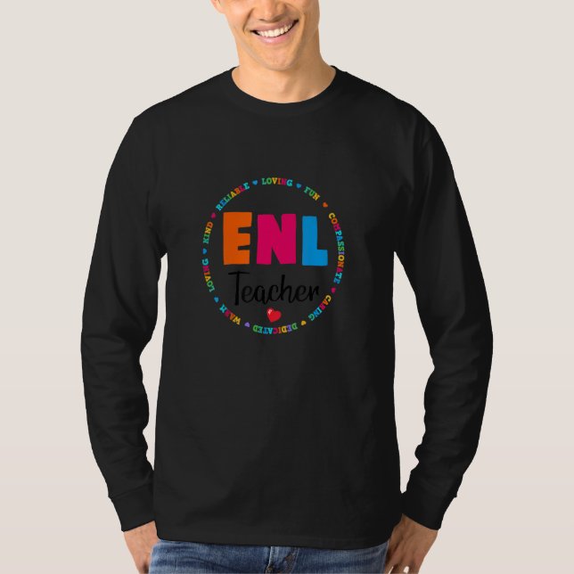 Camiseta Enl Professora Esquadrão Inglês Nova Língua - Trip (Frente)