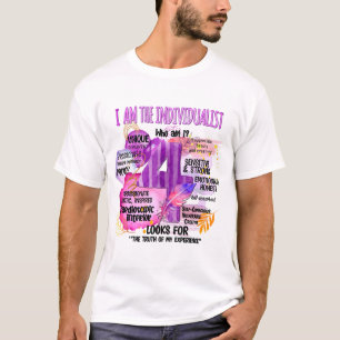 Camiseta Enneagram Tipo 4 - Sou O Indivíduo