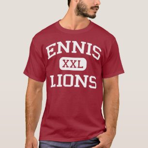 Camiseta Ennis - leões - segundo grau de Ennis - Ennis