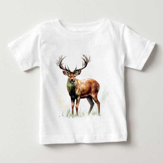 Camiseta Enorme Deer (Frente)