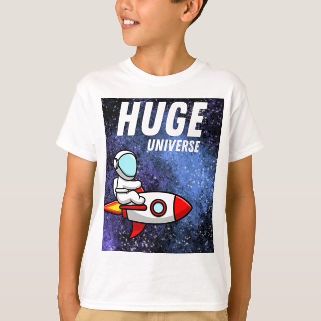 Camiseta enorme universo (Frente)