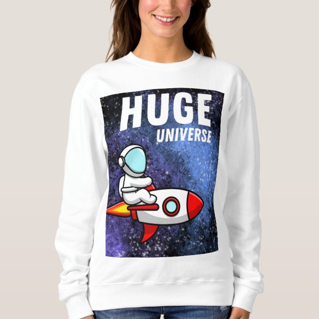Camiseta enorme universo (Frente)