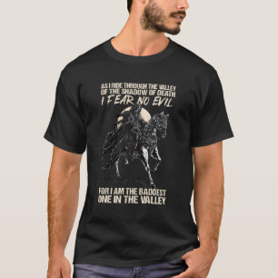 Camiseta Enquanto Ando Pelo Vale Da Sombra Da Morte