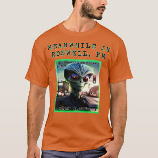 Camiseta Enquanto isso em Roswell 1