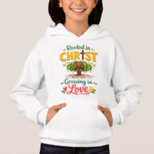 Enraizado em Cristo, crescendo em amor Moletom