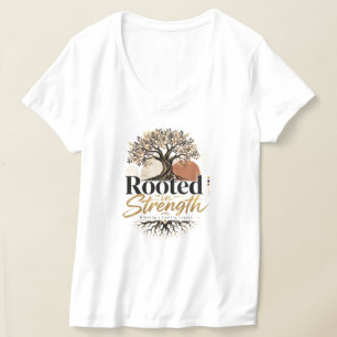 Camiseta Enraizado em Força