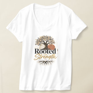 Camiseta Enraizado em Força