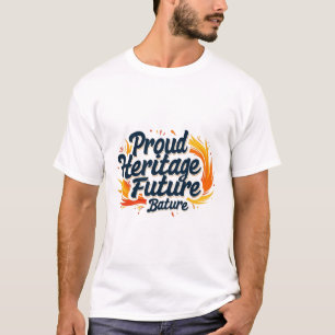 Camiseta Enraizado no Passado, Alcançando as Estrelas