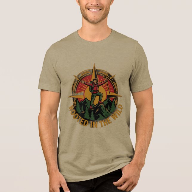 Camiseta Enraizado no Selvagem (Frente)