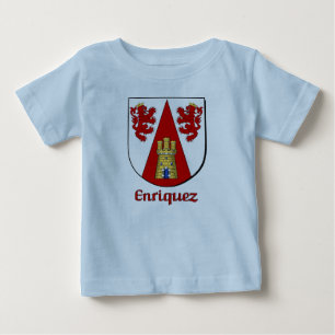Camiseta Enriquez Family Shield Criança Organic Creeper