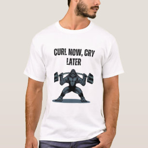 Camiseta “Enrole Agora, Chore Depois” é uma frase motivador