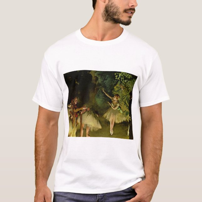 Camiseta Ensaio de balés - Edgar Degas - 1875 (Frente)