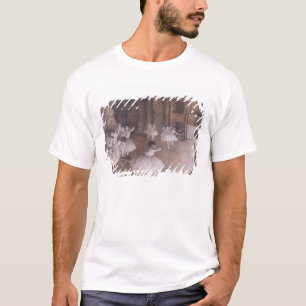 Camiseta Ensaio no palco, 1874 do balé de Edgar Degas  