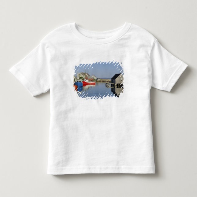 Camiseta Enseada de Peggy, Nova Scotia, Canadá (Frente)