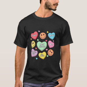 Camiseta Ensina Conversa Coração Doces Professora Val