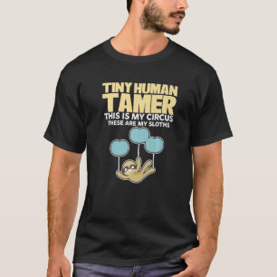 Camiseta Ensinado De Tamer Humano Pequeno Este É O Meu Circ