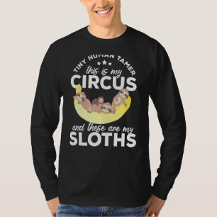 Camiseta Ensinado De Tamer Humano Pequeno Este É O Meu Circ