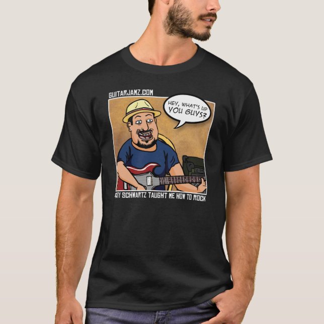Camiseta Ensinado me como balançar (Frente)