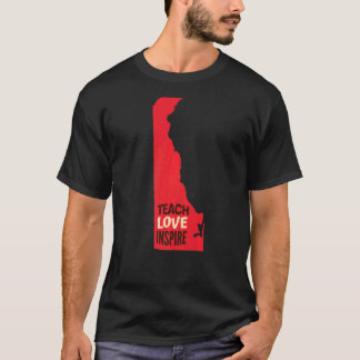 Camiseta Ensinador de Ensino de Ensino e Amor