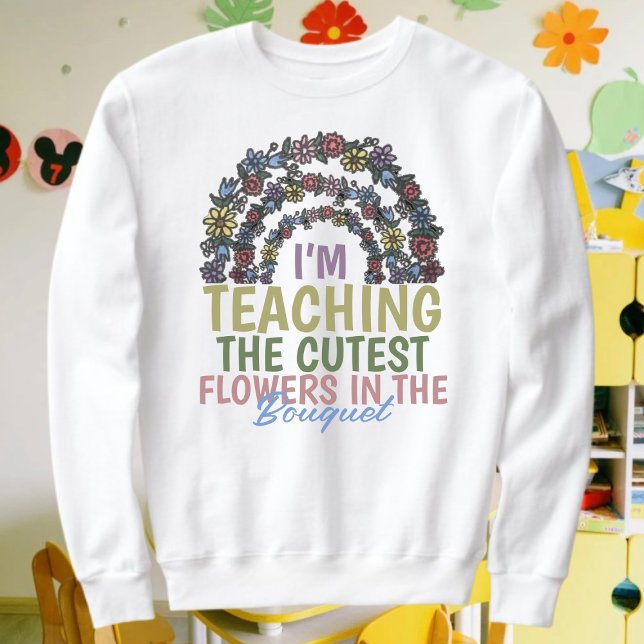 Camiseta Ensinando Boho Floral (Criador carregado)