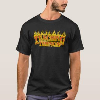 Camiseta Ensinando Coisas Professor Volta às Aulas