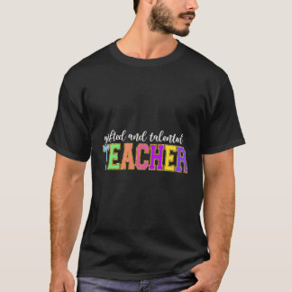 Camiseta Ensinando Ed E Professor Talentoso De Volta À Esco