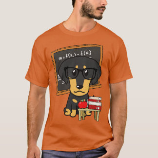 Camiseta Ensinando o engraçado Dachshund