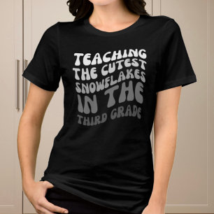 Camiseta Ensinando Os Flocos De Neve Mais Pobres