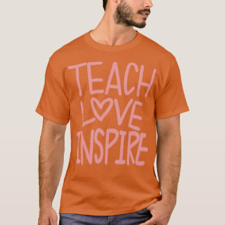 Camiseta ensinar amor inspirar 7