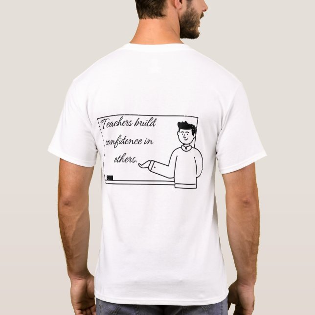 Camiseta Ensinar é Amar em Ação (Verso)